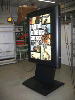 PUBBLICITA' ROTANTE: come cambiare i poster nel cassonetto illuminato