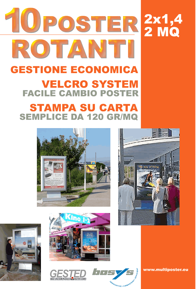filmati cambio manifesti VELCRO SYSTEM