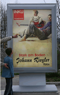 cartellonistica luminosa  esterna