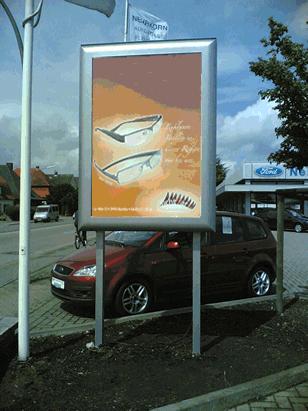 cartellonistica luminosa outdoor: vari modelli e formati